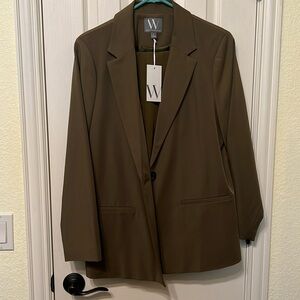 Blazer (L)  and pants (10) NWT for a polished tonal look. Great for mix/match!